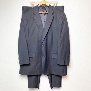 Joseph & Feiss Suit 48L 46 waist navy blue pin stripe